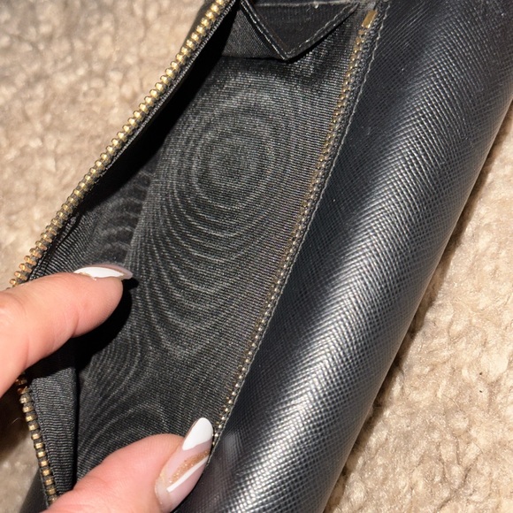 Prada 🖤 Ribbon Long wallet w Snaps - Picture 11 of 11